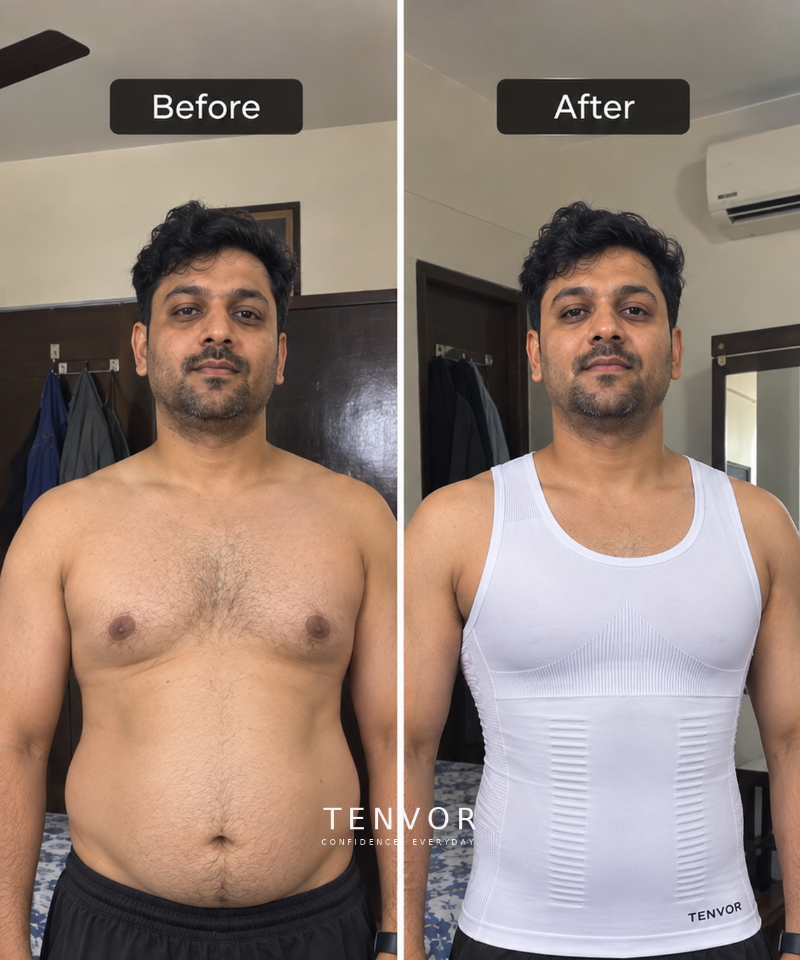 Tenvor before and after