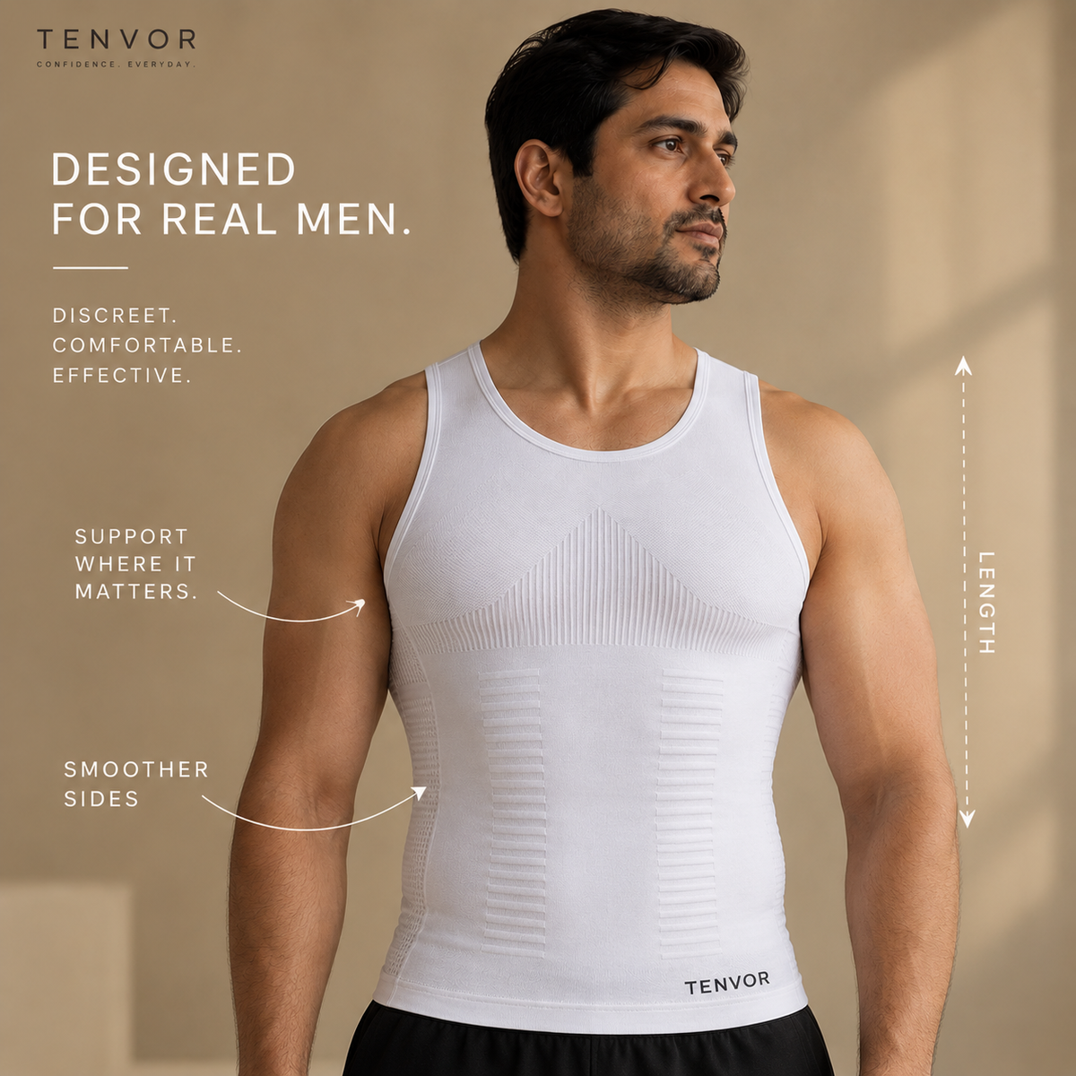 Tenvor SculptPro - High Compression Vest