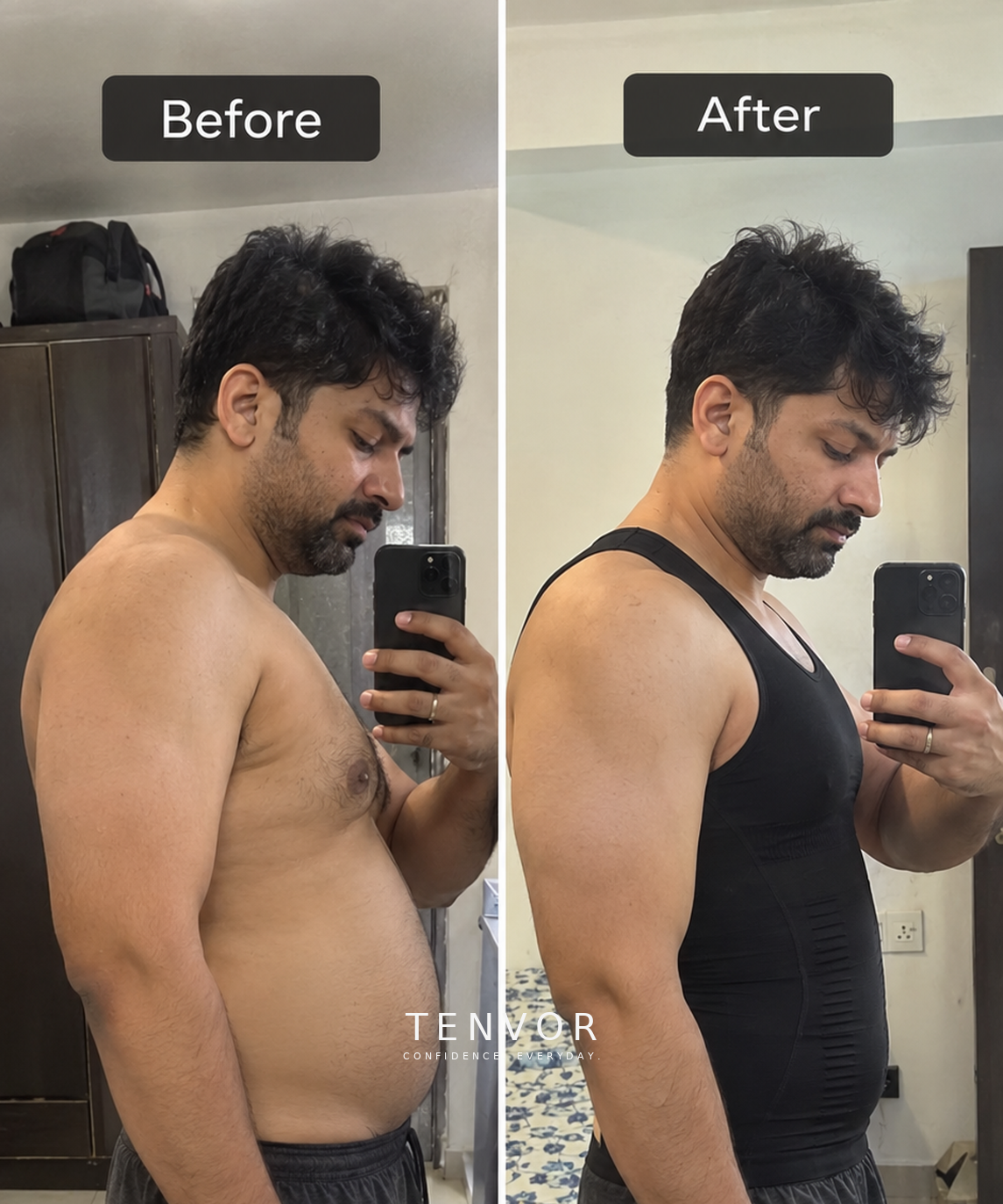 Tenvor before and after